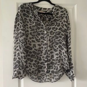 Banana Republic Cheetah Blouse